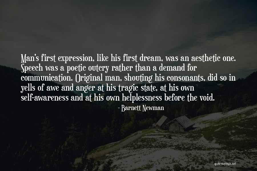 I Had A Dream Speech Quotes By Barnett Newman