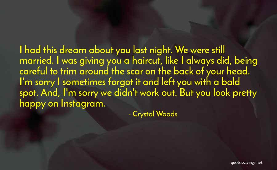 I Had A Dream With You Quotes By Crystal Woods