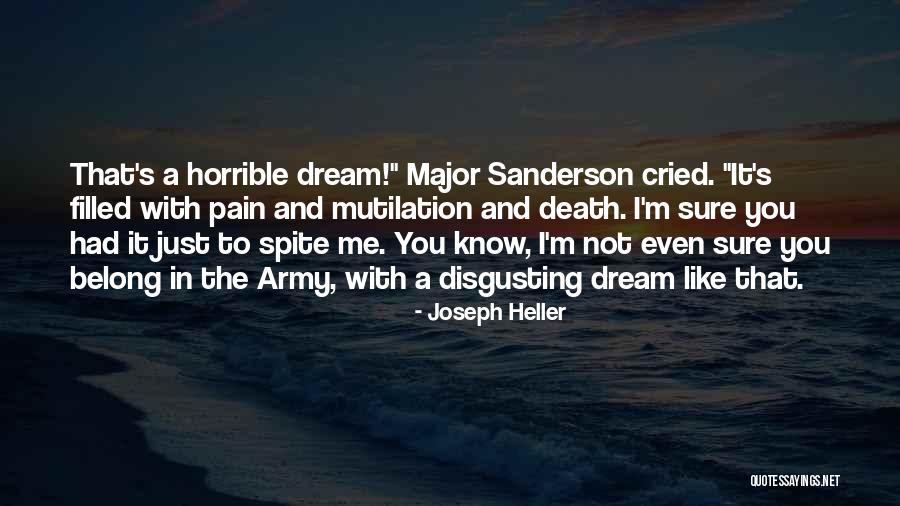 I Had A Dream With You Quotes By Joseph Heller