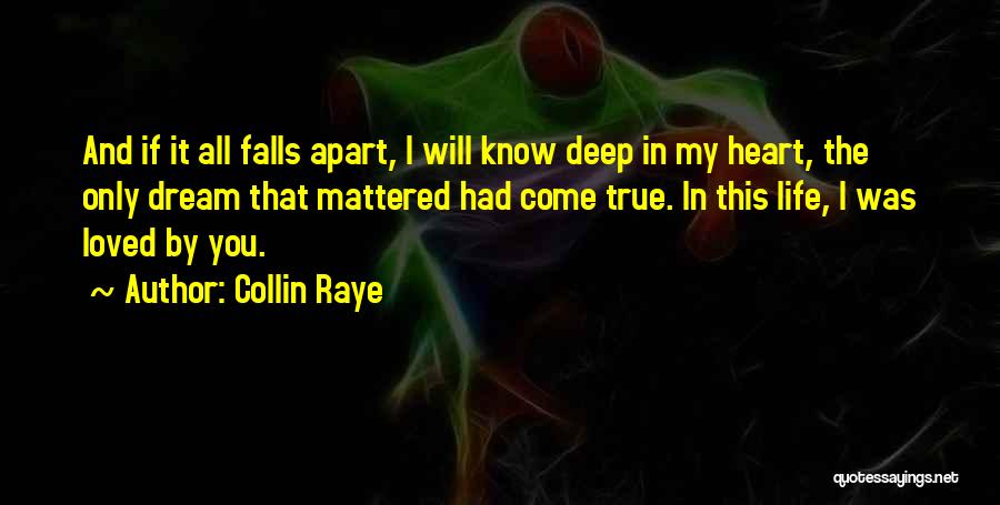 I Had Dream Quotes By Collin Raye