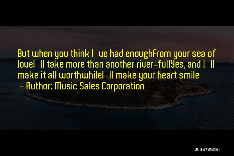 I Had Enough Love Quotes By Music Sales Corporation