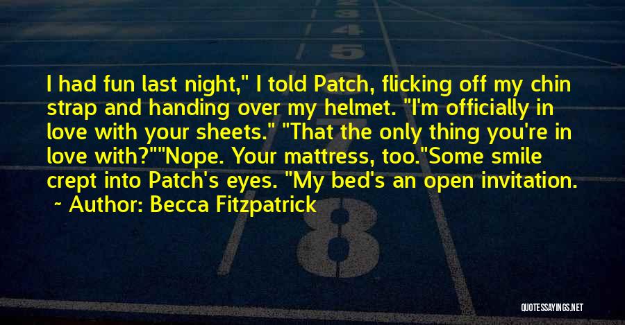 I Had Fun With You Quotes By Becca Fitzpatrick