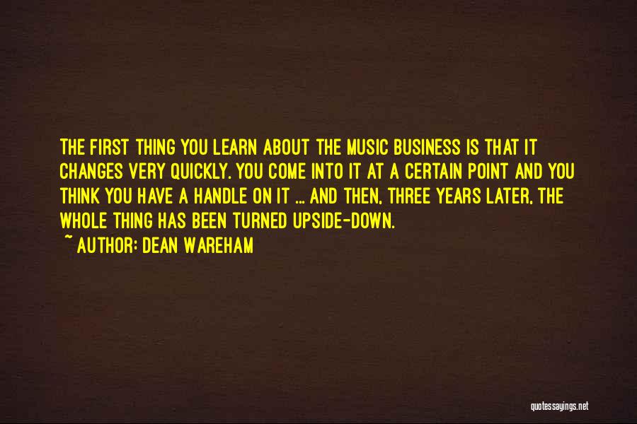 I Handle My Business Quotes By Dean Wareham