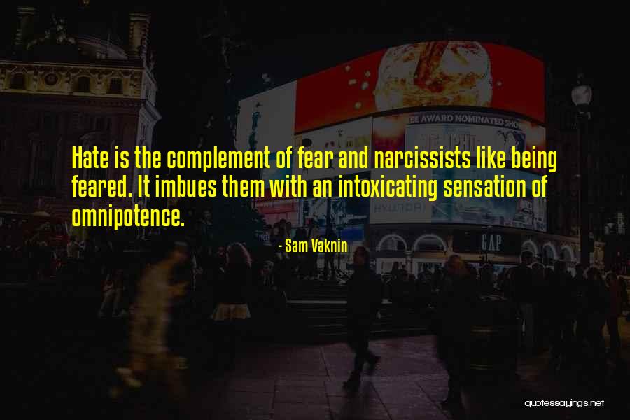 I Hate Narcissists Quotes By Sam Vaknin I Hate Narcissists Quotes By Sam Vaknin