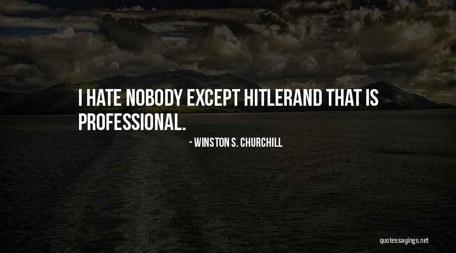 I Hate Nobody Quotes By Winston S. Churchill I Hate Nobody Quotes By Winston S. Churchill