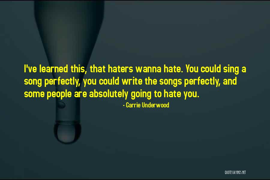 I Hate Some People Quotes By Carrie Underwood I Hate Some People Quotes By Carrie Underwood