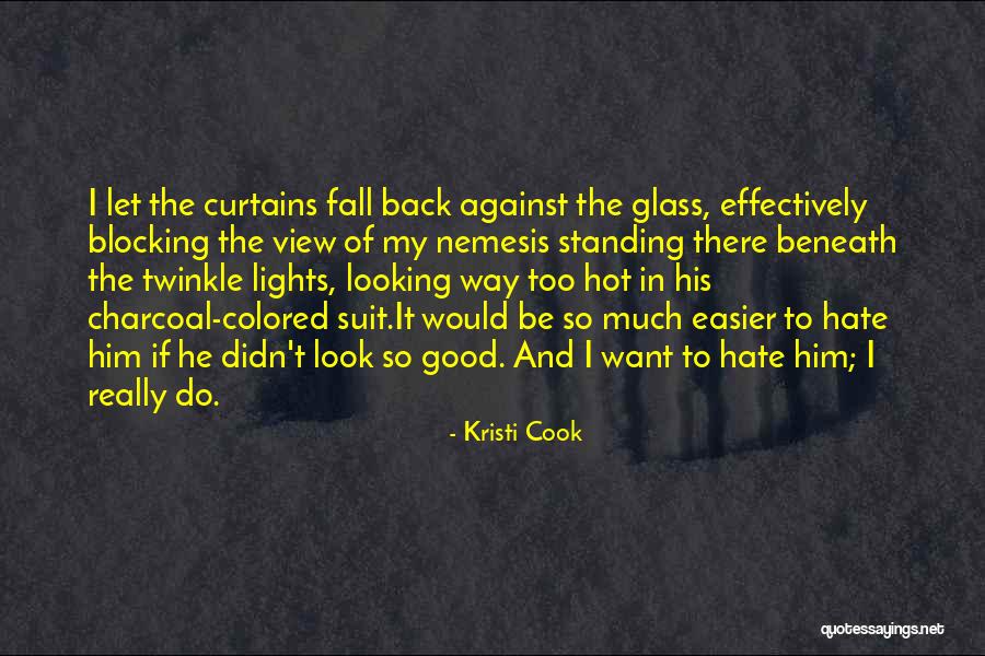 I Hate The Way I Look Quotes By Kristi Cook I Hate The Way I Look Quotes By Kristi Cook