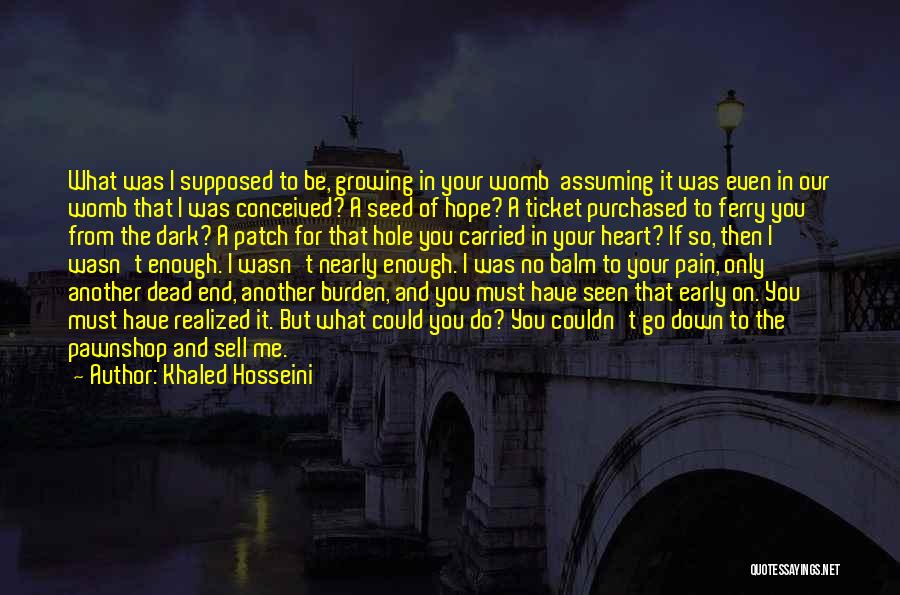 I Have A Hole In My Heart Quotes By Khaled Hosseini