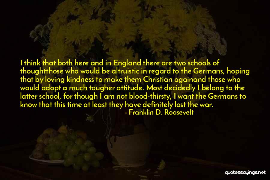 I Have Attitude In My Blood Quotes By Franklin D. Roosevelt I Have Attitude In My Blood Quotes By Franklin D. Roosevelt