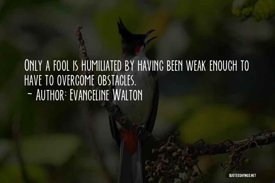 I Have Been Such A Fool Quotes By Evangeline Walton