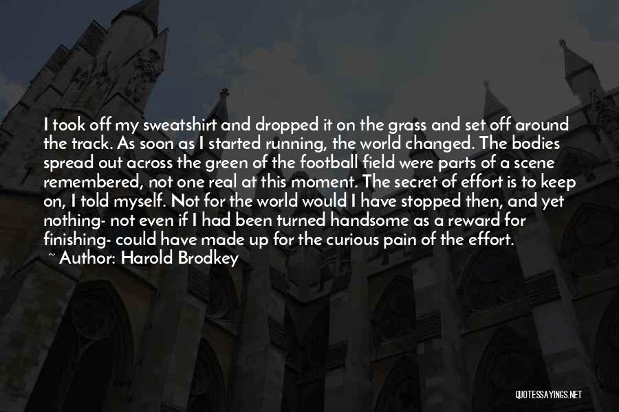 I Have Changed Myself Quotes By Harold Brodkey