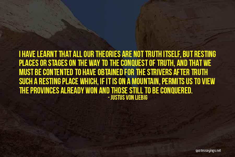 I Have Conquered Quotes By Justus Von Liebig I Have Conquered Quotes By Justus Von Liebig