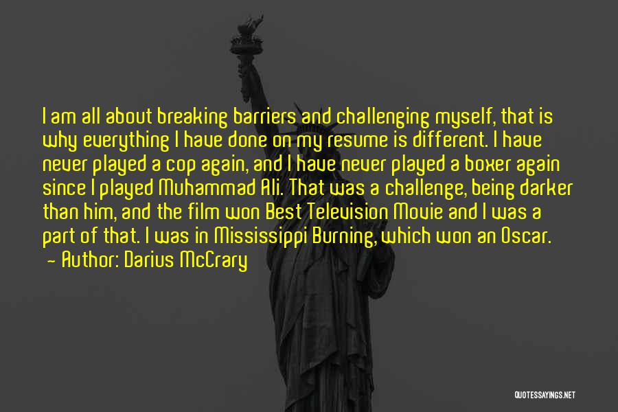 I Have Done My Part Quotes By Darius McCrary