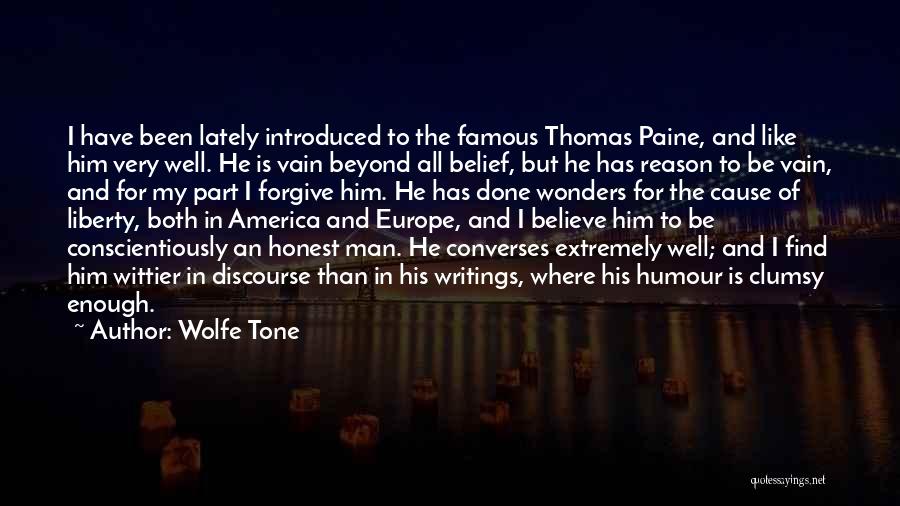 I Have Done My Part Quotes By Wolfe Tone