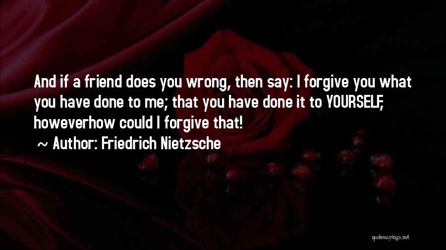 I Have Done Wrong Quotes By Friedrich Nietzsche