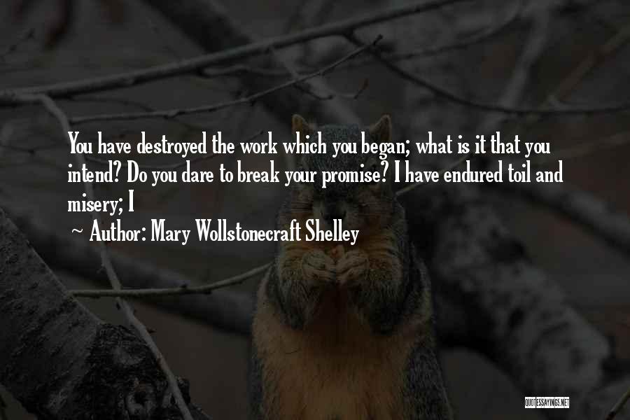 I Have Endured Quotes By Mary Wollstonecraft Shelley