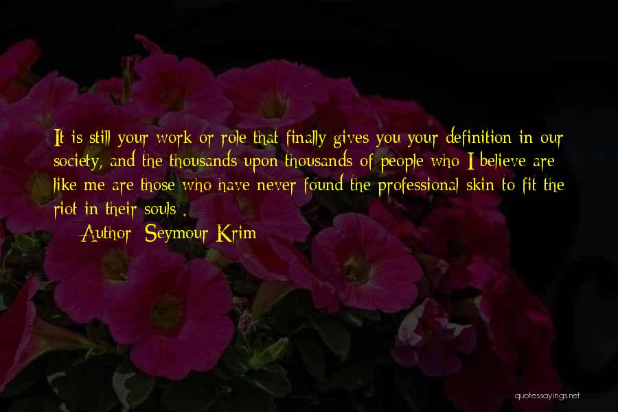 I Have Finally Found You Quotes By Seymour Krim