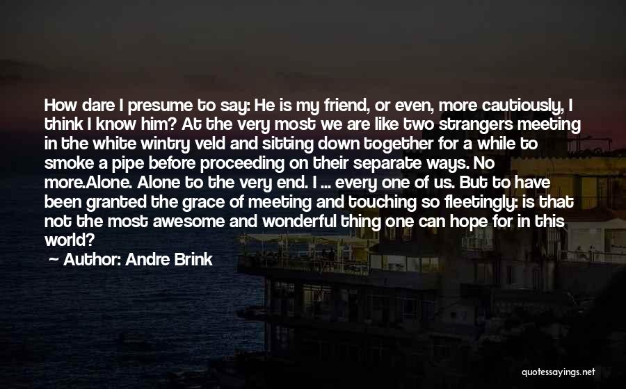 I Have Hope In Us Quotes By Andre Brink