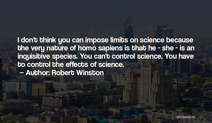 I Have Limits Quotes By Robert Winston