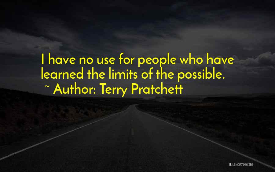 I Have Limits Quotes By Terry Pratchett