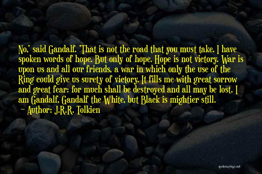 I Have Lost All Hope Quotes By J.R.R. Tolkien