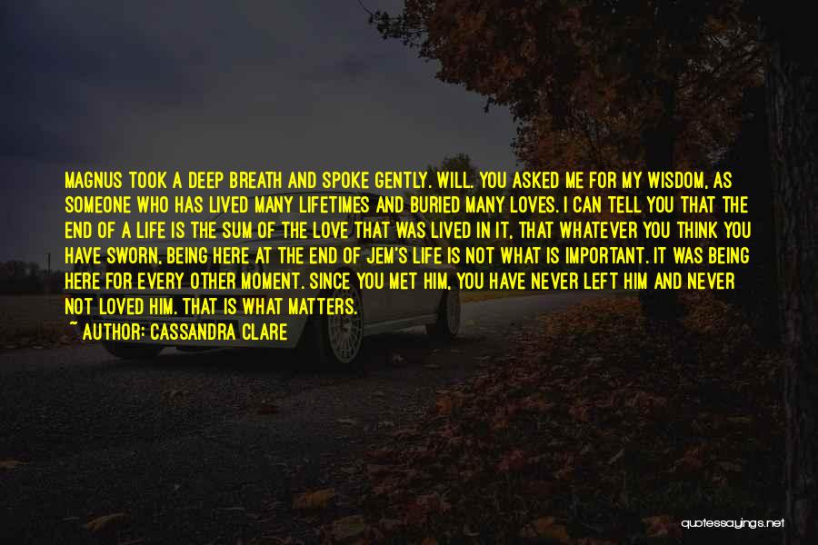 I Have Loved You Quotes By Cassandra Clare