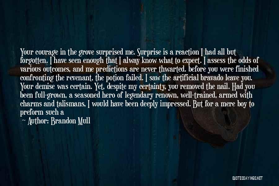 I Have Never Forgotten You Quotes By Brandon Mull