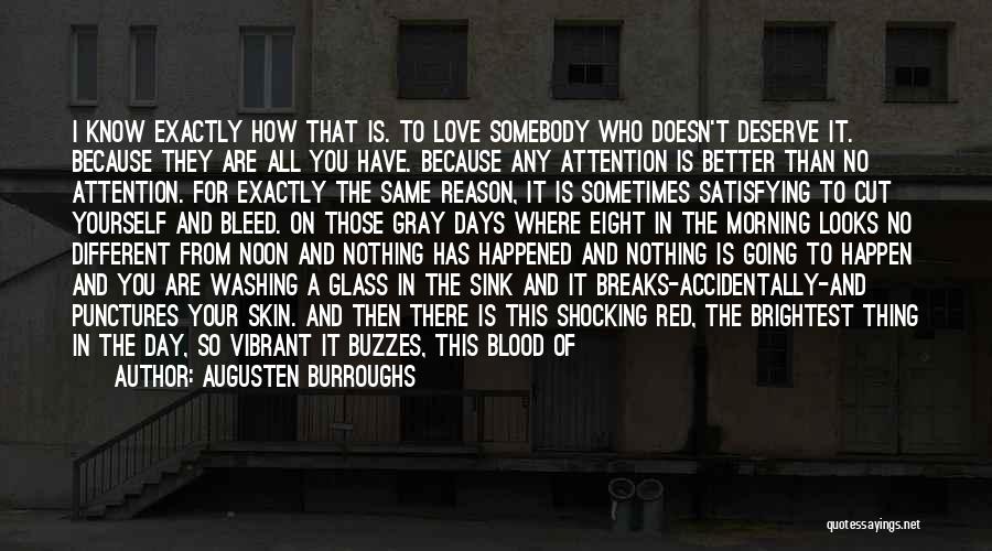 I Have No Reason To Love You Quotes By Augusten Burroughs