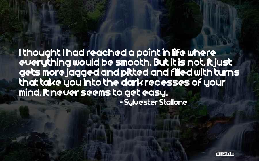 I Have Reached A Point In My Life Quotes By Sylvester Stallone