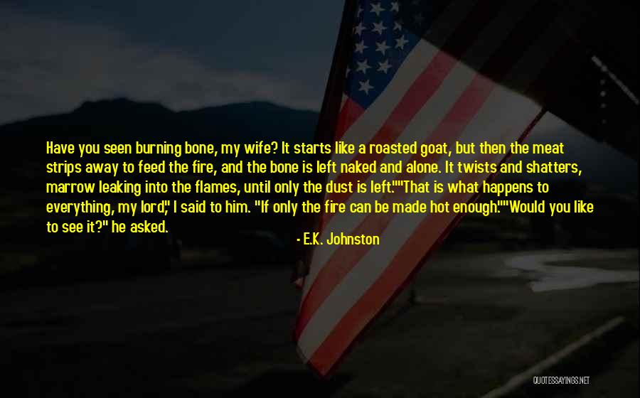 I Have Seen Enough Quotes By E.K. Johnston I Have Seen Enough Quotes By E.K. Johnston