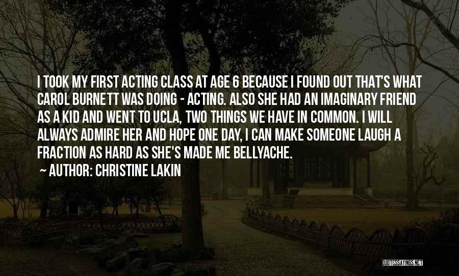 I Hope I Made Your Day Quotes By Christine Lakin