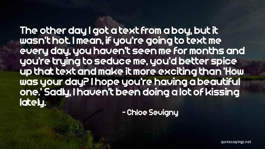 I Hope You Mean Quotes By Chloe Sevigny