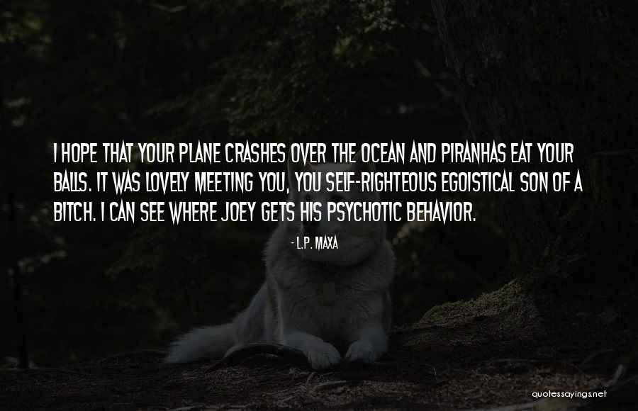 I Hope You See Quotes By L.P. Maxa I Hope You See Quotes By L.P. Maxa