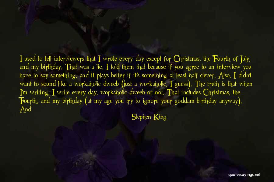 I Ignore You Because Quotes By Stephen King I Ignore You Because Quotes By Stephen King