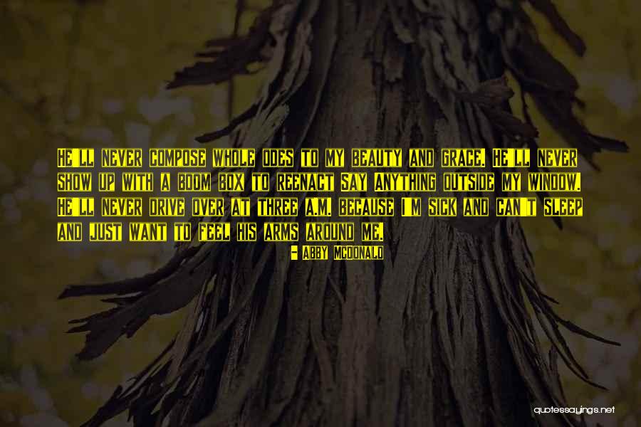 I Just Can't Sleep Quotes By Abby McDonald I Just Can't Sleep Quotes By Abby McDonald