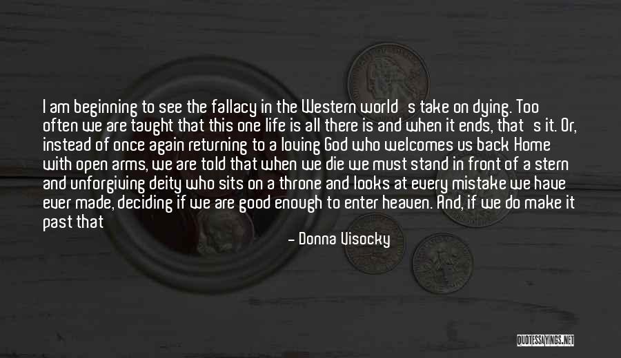 I Just Can't Take It Anymore Quotes By Donna Visocky