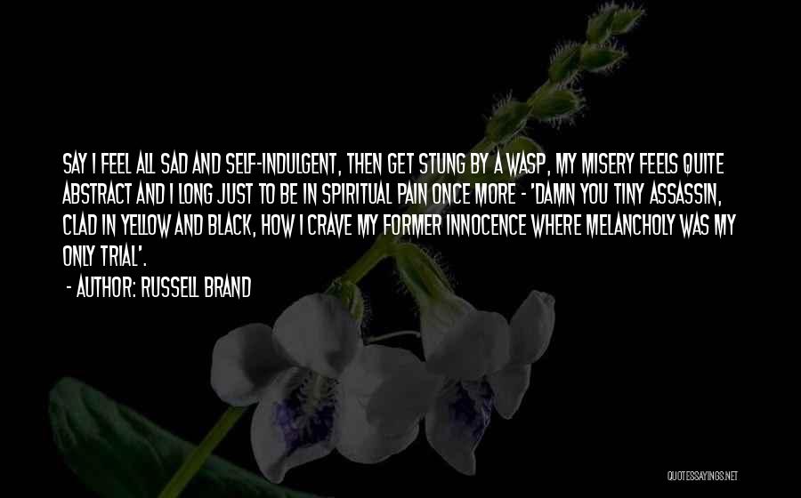 I Just Feel Sad Quotes By Russell Brand