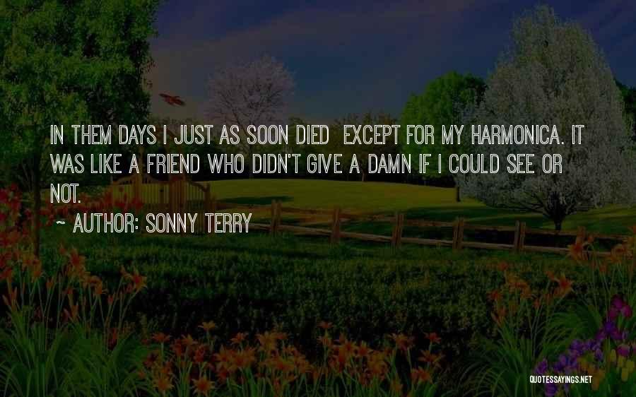 I Just Give A Damn Quotes By Sonny Terry