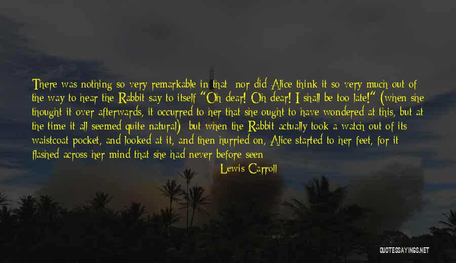 I Just Had A Thought Quotes By Lewis Carroll I Just Had A Thought Quotes By Lewis Carroll