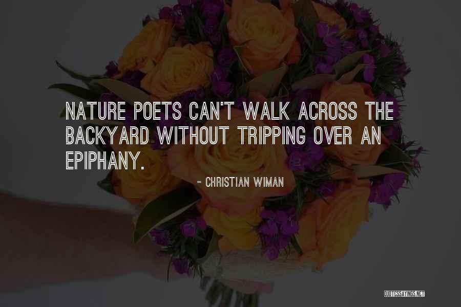 I Just Had An Epiphany Quotes By Christian Wiman I Just Had An Epiphany Quotes By Christian Wiman
