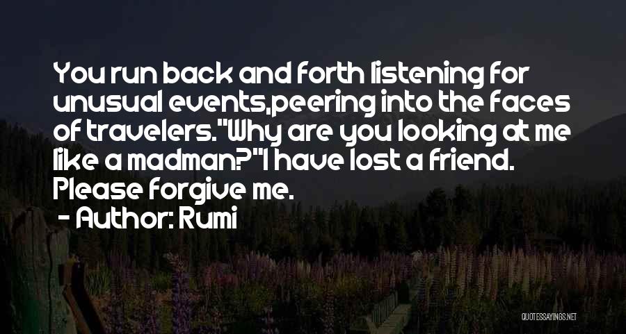 I Just Lost A Friend Quotes By Rumi