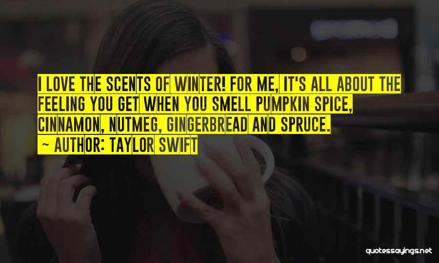 I Just Love Winter Quotes By Taylor Swift