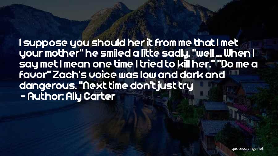 I Just Met You Quotes By Ally Carter