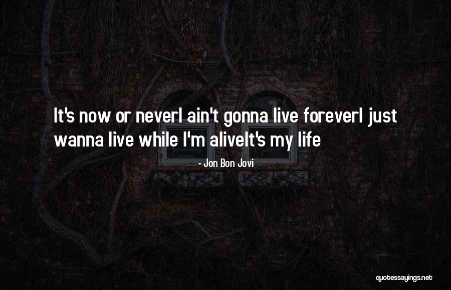 I Just Wanna Be With You Forever Quotes By Jon Bon Jovi