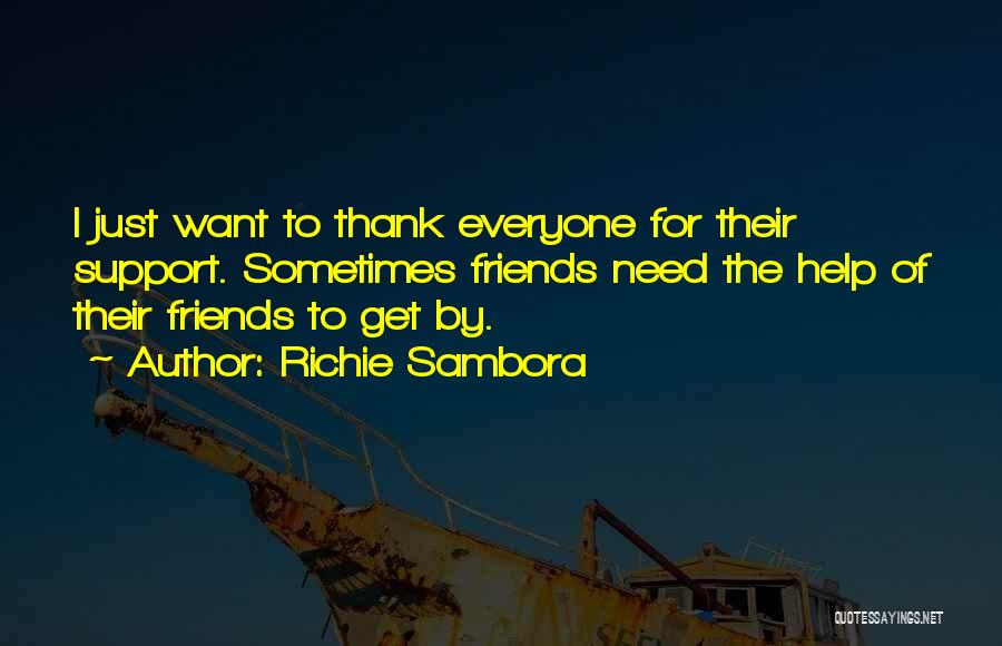 I Just Want Friends Quotes By Richie Sambora