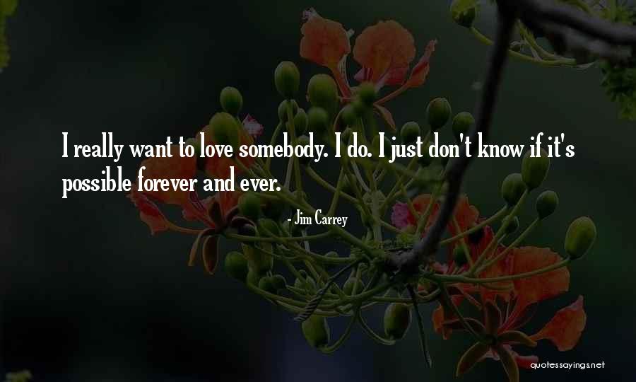I Just Want Somebody To Love Quotes By Jim Carrey I Just Want Somebody To Love Quotes By Jim Carrey