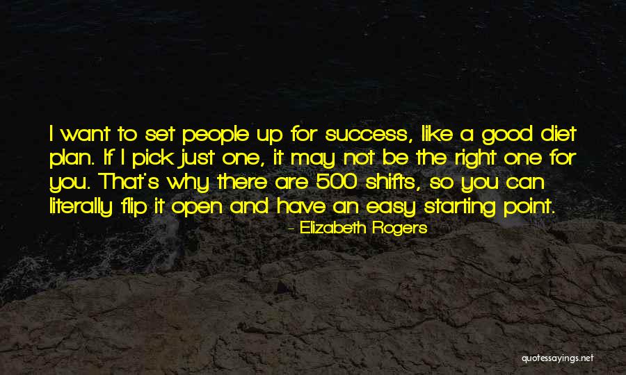 I Just Want Success Quotes By Elizabeth Rogers