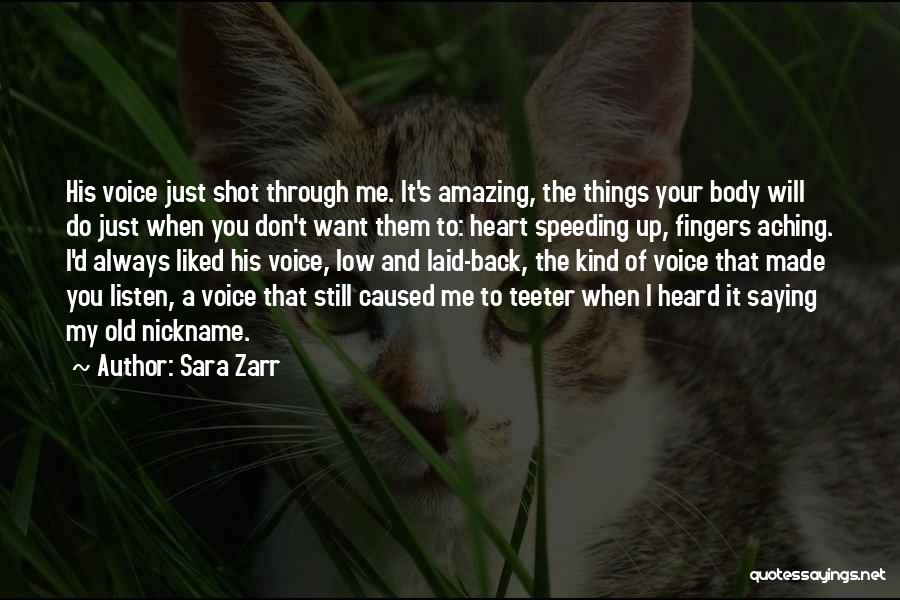 I Just Want The Old You Back Quotes By Sara Zarr