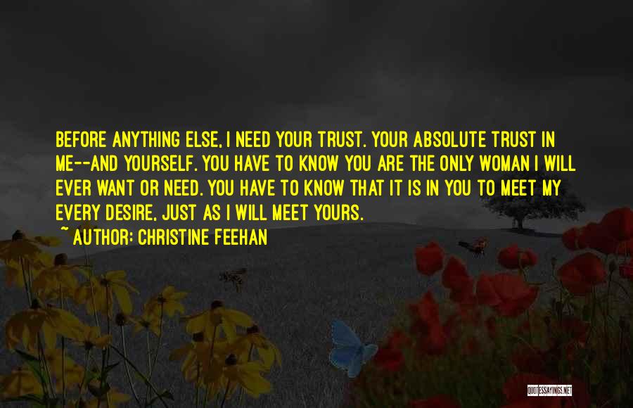 I Just Want To Meet You Quotes By Christine Feehan