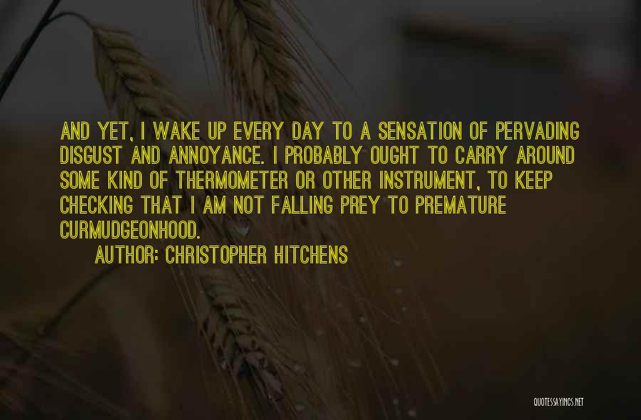 I Keep Falling Quotes By Christopher Hitchens